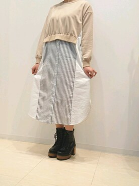 堺北花田INTERPLANETさん(レディース・165cm)の冬コーディネート