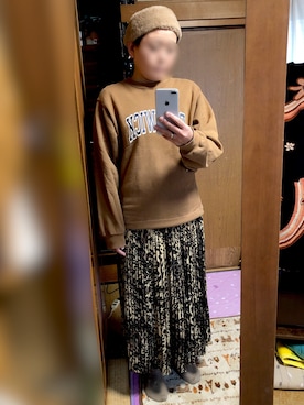 まぁこさんさん（レディース・169cm）の冬コーディネート