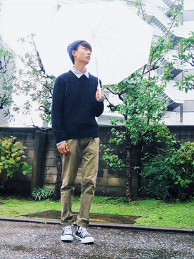 しんのすけさん（メンズ・174cm）の秋コーディネート