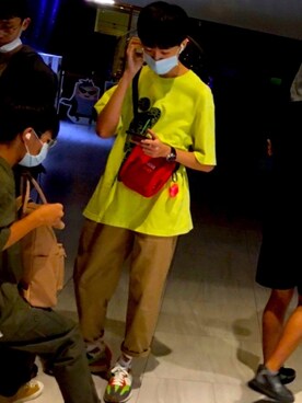 「VANS（バンズ）のアイテム（バッグ）」を使った、vAMPさん（メンズ・175cm）の秋コーディネート