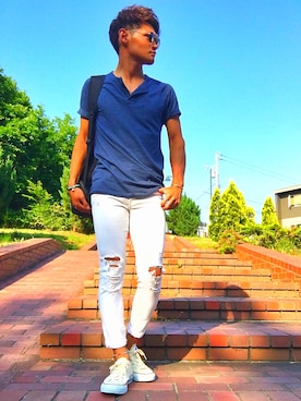 yuyaさん(メンズ・165cm)の夏コーディネート