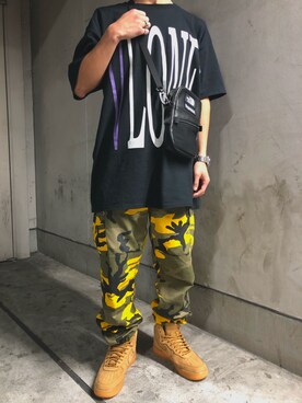 yuyaさんの「＜ROTHCO＞ COLOR CAMO BDU PANTS/パンツ」を使ったコーディネート