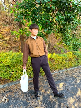 まささん（メンズ・175cm）の冬コーディネート