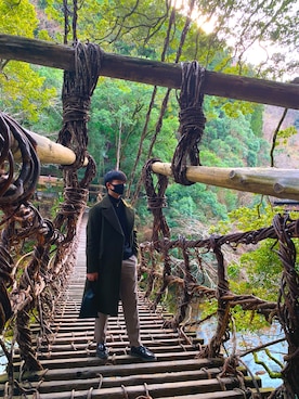 まささん（メンズ・175cm）の冬コーディネート