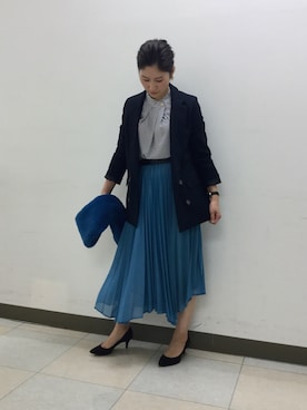 「NARACAMICIE（ナラカミーチェ）のアイテム」を使った、telo2.8さん（レディース・164cm）の秋コーディネート