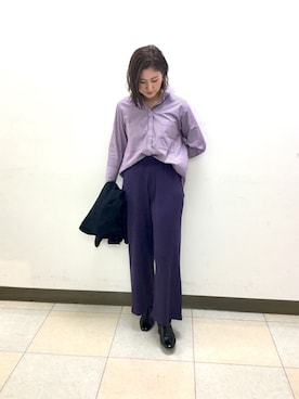 「NARACAMICIE（ナラカミーチェ）のアイテム」を使った、telo2.8さん（レディース・164cm）の冬コーディネート