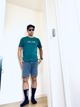 「Saturdays NYC（サタデーズ ニューヨークシティ ）のアイテム（レッグウェア）」を使った、fck9tetsuさん（メンズ・168cm）の夏コーディネート