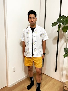 「Saturdays NYC（サタデーズ ニューヨークシティ ）のアイテム（レッグウェア）」を使った、fck9tetsuさん（メンズ・168cm）の春コーディネート