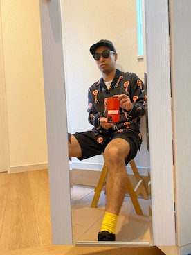 「Saturdays NYC（サタデーズ ニューヨークシティ ）のアイテム（レッグウェア）」を使った、fck9tetsuさん（メンズ・168cm）の春コーディネート