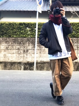 KeN*さん（メンズ・162cm）の冬コーディネート