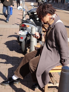 KeN*さん（メンズ・162cm）の冬コーディネート