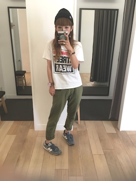 「アイテム（ピアス（両耳用））」を使った、yumipemさん（レディース・165cm・30代）の夏コーディネート