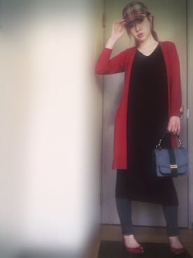 「BROWNY（ブラウニー）のアイテム（キャップ）」を使った、BUTAMIさん（レディース・163cm）の春コーディネート