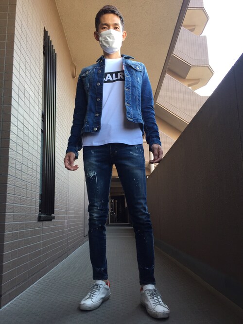 G ドリーム Dsquared2のデニムパンツを使ったコーディネート Wear