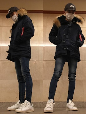 ドリームさん（メンズ・168cm）の冬コーディネート