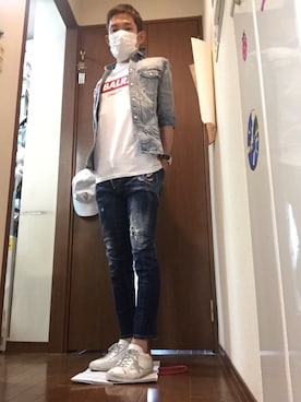 「Buffalo Bobs（バッファローボブズ）のアイテム（シャツ/ブラウス）」を使った、ドリームさん（メンズ・168cm）の秋コーディネート
