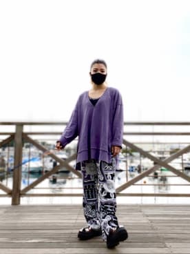 「ジーナシス」｜「アイテム（キャミソール）」を使った、世奈 senaさん（レディース・150cm）の春コーディネート