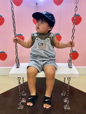 カイセイさん（キッズ・90cm）の秋コーディネート