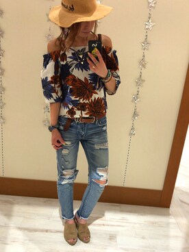 yukariさん（レディース・158cm）の夏コーディネート