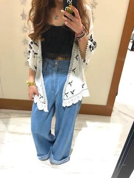 「SpRay（スプレイ）のアイテム（財布/小物）」を使った、yukariさん（レディース・158cm）の夏コーディネート