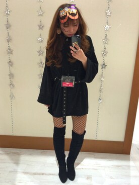 「wearhalloween2017」｜「アイテム（スウェット）」を使った、yukariさん（レディース・158cm）の秋コーディネート