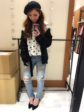 yukariさん（レディース・158cm）の冬コーディネート