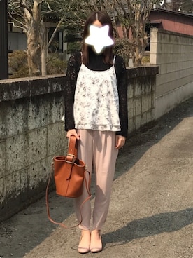 「Discoat」｜tomo❤︎*。さん（レディース・158cm）の春コーディネート