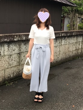 tomo❤︎*。さん(レディース・158cm)の夏コーディネート