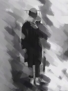 「ZARA（ザラ）のアイテム（モッズコート）」を使った、无感君_さん（メンズ・177cm）の秋コーディネート