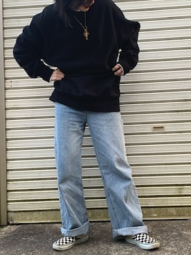 「Amijed」｜Fuka ◟̽◞̽さん（レディース・164cm）の冬コーディネート