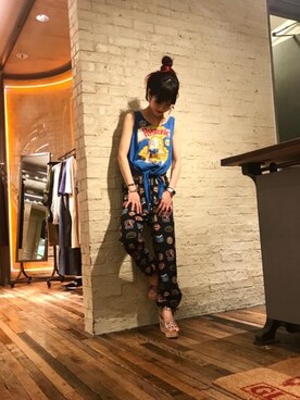 HYSTERIC GLAMOUR（ヒステリックグラマー）の「NEON総柄 