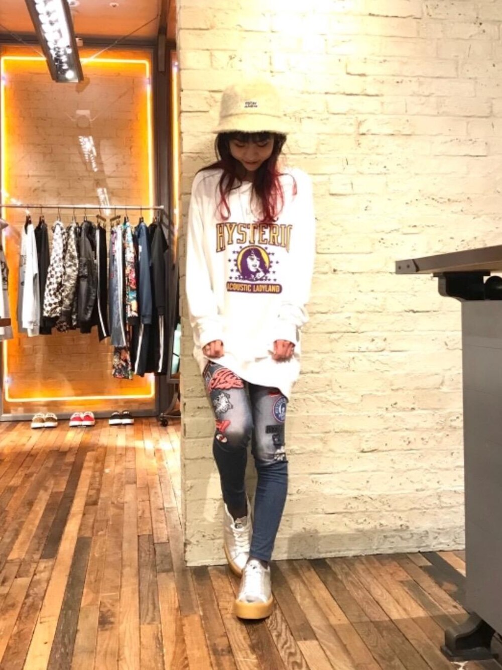 HYSTERIC GLAMOUR（ヒステリックグラマー）の「SCRATCHワッペンデニム