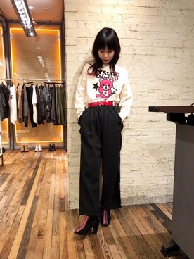 Qさんの（HYSTERIC GLAMOUR | ヒステリックグラマー）を使ったコーディネート