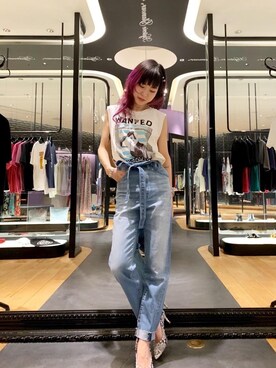 Qさんの（HYSTERIC GLAMOUR | ヒステリックグラマー）を使ったコーディネート