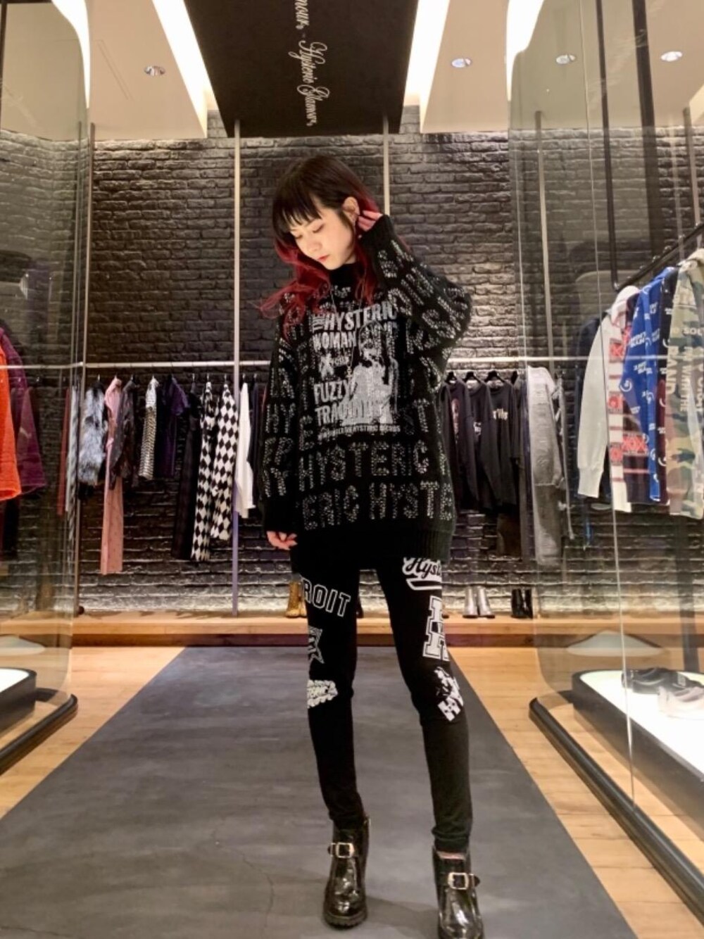 Q(HYSTERIC GLAMOURなんばパークス店)｜HYSTERIC GLAMOURのレギンス
