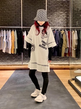 Qさん（レディース・163cm）の春コーディネート