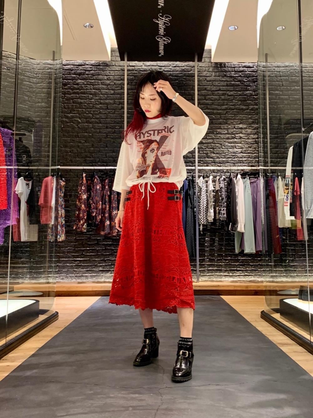 HYSTERIC GLAMOUR（ヒステリックグラマー）の「HYSTERIC LOGO LACE