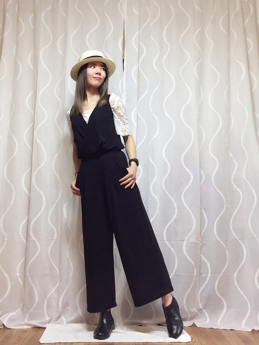 UNIQLO（ユニクロ）の「WOMEN カシュクールオールインワン