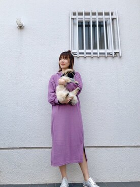 「Santa Barbara Polo & Racquet Club（サンタ・バーバラ・ポロ & ラケット・クラブ）のアイテム」を使った、nun.さん（レディース・164cm）の春コーディネート