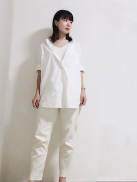 「Sonia C（ソニアシー）のアイテム」を使った、nun.さん（レディース・164cm）の夏コーディネート