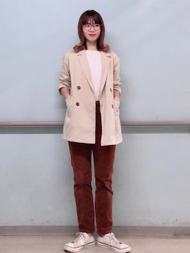 nun.さん（レディース・164cm）の冬コーディネート