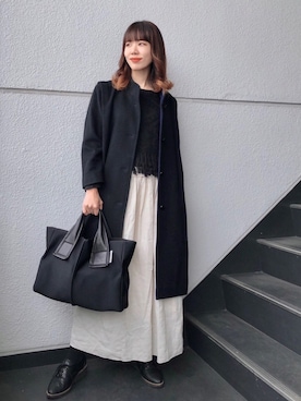 nun.さん（レディース・164cm）の冬コーディネート