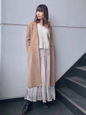 nun.さん（レディース・164cm）の冬コーディネート