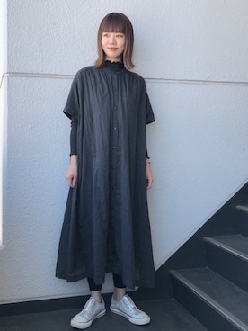 「Santa Barbara Polo & Racquet Club（サンタ・バーバラ・ポロ & ラケット・クラブ）のアイテム」を使った、nun.さん（レディース・164cm）の春コーディネート