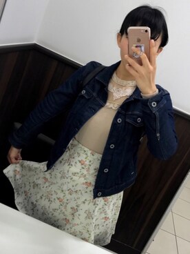 「ベルイエロー」｜L♥️VEさん（レディース・159cm）の春コーディネート