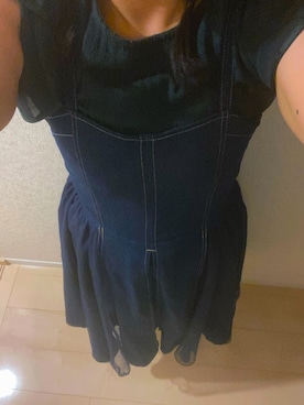 「one way（ワンウェイ）のアイテム（ワンピース/ドレス）」を使った、L♥️VEさん（レディース・159cm）の秋コーディネート