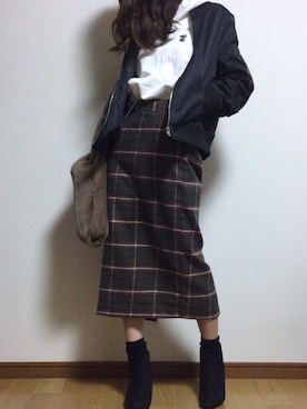 sakiさん（レディース・160cm）の秋コーディネート