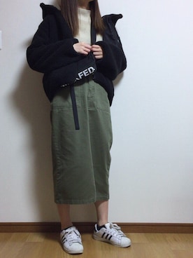 sakiさん（レディース・160cm）の冬コーディネート