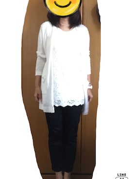 「Te chichi（テチチ）のアイテム（チュニック）」を使った、pinkykittyさん（レディース・163cm）の秋コーディネート