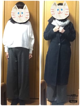 pinkykittyさん（レディース・163cm）の冬コーディネート